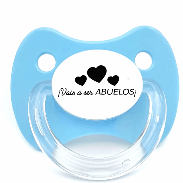 Chupete Personalizado Vais a ser abuelos - Imagen 3
