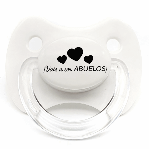 Chupete Personalizado Vais a ser abuelos
